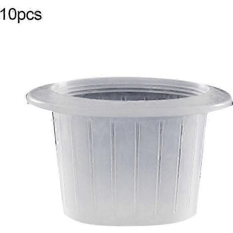 Pots en filet écologiques 2025 (10 pièces) pour culture hydroponique en panier - Support de fixation des racines pour pépinière (1/5)