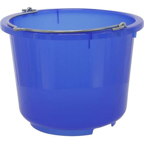 Secchio blu trasparente 12 L KERBL 298800
