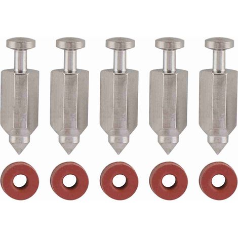 Kit de réparation de joint de siège d'aiguille de carburateur 5 pièces pour 398188 (1/4)