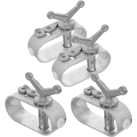 Lot de 4 Tendeurs de Câble en Acier Robuste 72 X 65 X 25 CM Outil Polyvalent de Tension pour Serrage Couverture de Piscine et Clôture Tendeurs de Corde D’Extérieur pour (1/5)