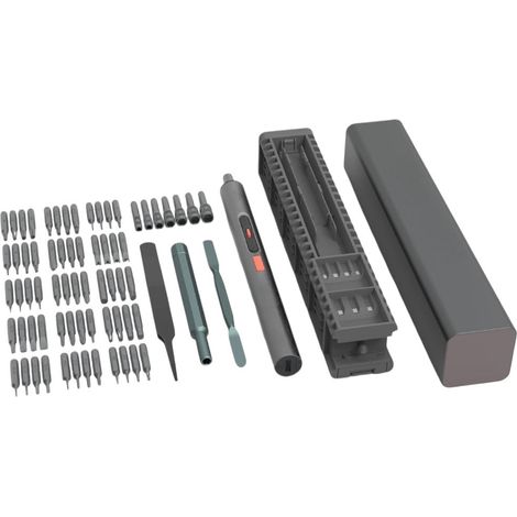 Mini cacciavite di precisione a batteria con inserti inclusi