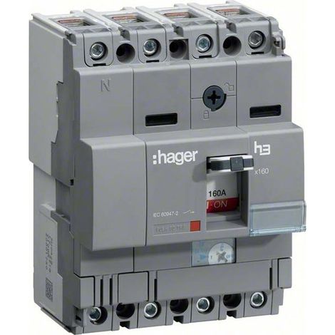 Hager HCA161H Inter x160 4P 160A fixe