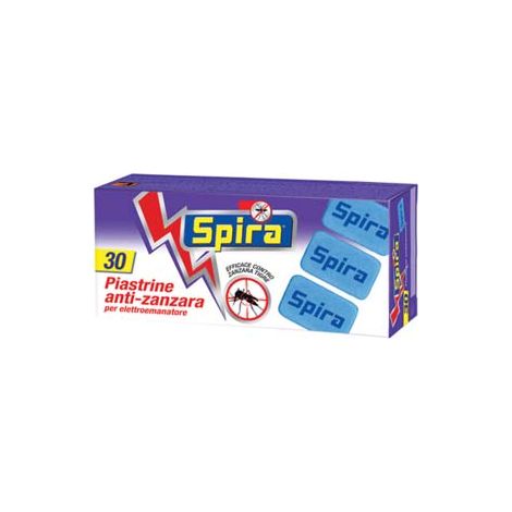 PIASTRINA PER ELETTROEMANATORI TRMX6- - conf.pz.30 - 6 pezzi SPIRA