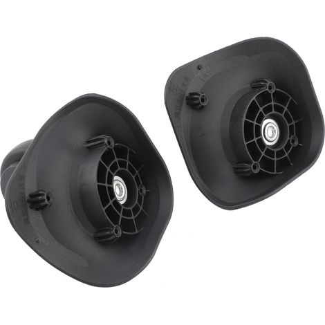 Ruedas de repuesto para maletas - Juego de 2 piezas - Rueda individual de PVC - Para maletas - Accesorio de repuesto - Diámetro: 10,8 cm (1/5)