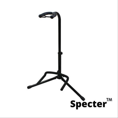 Support de guitare réglable - Support pour guitare basse / électrique / acoustique / classique - Noir (1/2)