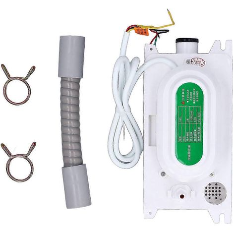 Pompe de relevage automatique des condensats 100 L/h pour systèmes de chauffage, ventilation et climatisation (CVC), avec réservoir d'eau de 500 ml, compatible avec les déshumidificateurs, surpresseur (1/5)
