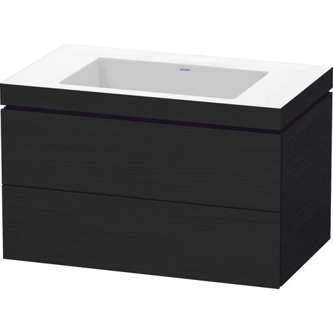 Duravit L-Cube conjunto encolado a pared, 2 cajones, sin (1/2)