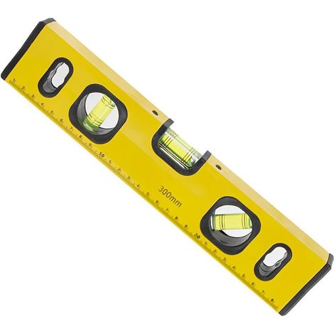 Wasserwaage 30 cm magnetisch 3 Libellen Aluminiumlegierung (1/5)