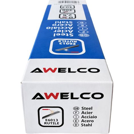 Lot de 400 Electrodes Acier 2 x 300mm Baguettes enrobées Soudure toutes positions AWELCO