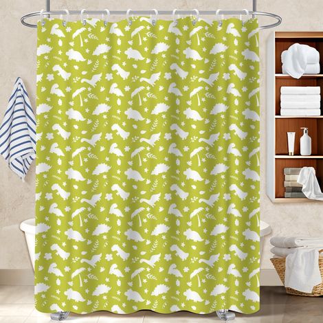 Rideau douche imperméable polyester 180x180 antifongique bâche de douche pour dans une salle de bain design (1/5)