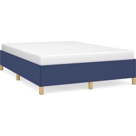 Maison Exclusive - Giroletto senza Materasso Blu 140x190 cm in Tessuto