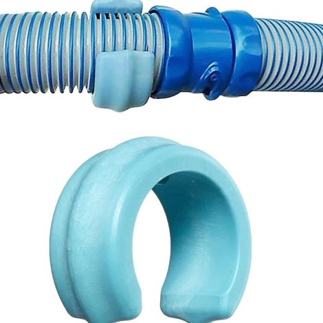 Lest pour tuyau Zodiac – 50 bleus + 50 bleus clairs – Poids fixation W83247 et X70105 – Stabilité nettoyeur