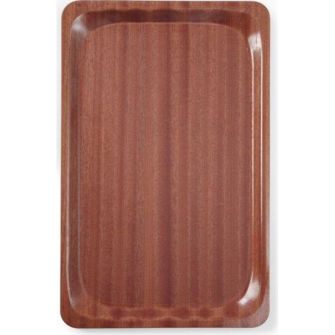 Vassoio in legno antiscivolo, mogano 530x325mm GN1/1 - Hendi 507216 (1/2)