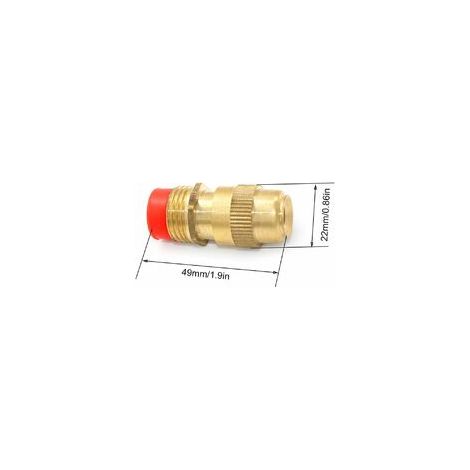 Buse De Pulvérisation - Laiton - Filetage Extérieur M22 - Diamètre De Pulvérisation 1 À 4 M - Réglable - Lot De 2 (1/5)