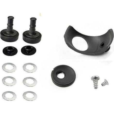 Patins de friction latéraux et avant/arrière pour stabilisateur d'attelage Alko AKS 3004, accessoire pour caravane (1/5)