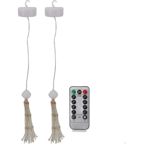 Jeffergarden Guirlande lumineuse LED en fil de cuivre, 2 pièces, feu d'artifice, sphère étoilée télécommandée, pour fête, Patio, décoration de jardin (1/5)