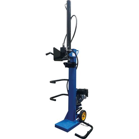 Fendeuse à bois thermique 10T – Longueur bûche max 100 cm – Hauteur sous couteau 104 cm – Moteur 6.5CV 4 temps OHV – Bexmann