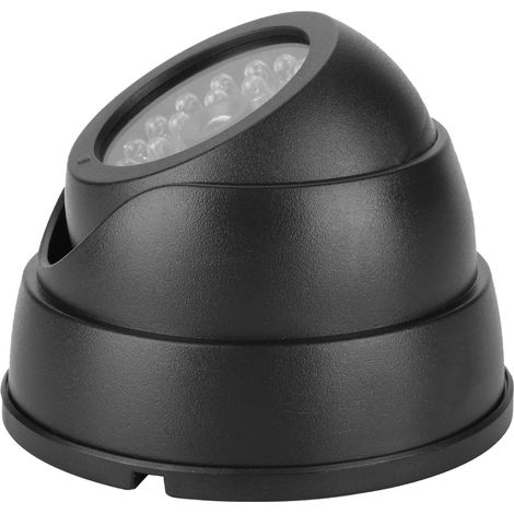 Caméra de sécurité factice MR-18 à dôme avec LEDs IR, fausse caméra de surveillance pour dissuasion (1/5)