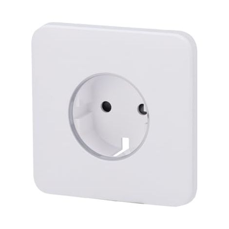cubierta de enchufe ajax 72572 diseño minimalista compatible Relay OutletCore (1/3)