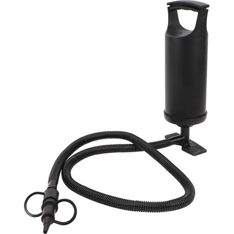 Pompe à air manuelle en PVC avec 3 embouts, pompe à main rapide pour matelas gonflables et jouets de piscine (1/5)