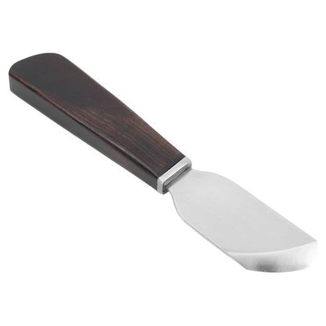 Abziehmesser für Lederarbeiten, scharfe Klinge aus Edelstahl, lackierter Holzgriff, präzises Schneidwerkzeug für Lederhandwerk (1/5)
