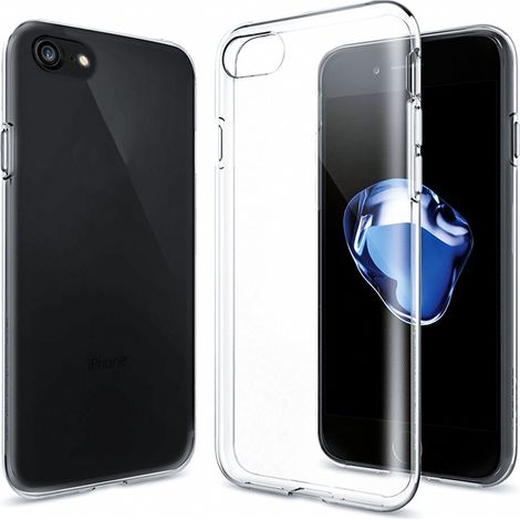 Cover custodia tpu trasparente compatibile modello 7G-8G 2020 smartphone morbida (1/3)