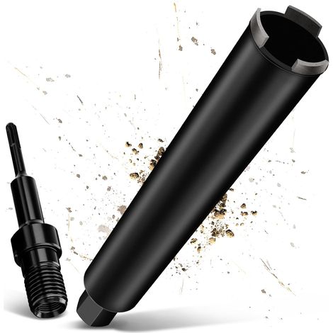 Couronne de forage diamantée 25 mm, SDS Plus, L 460 mm, foret à carotter 1¼ (1/5)