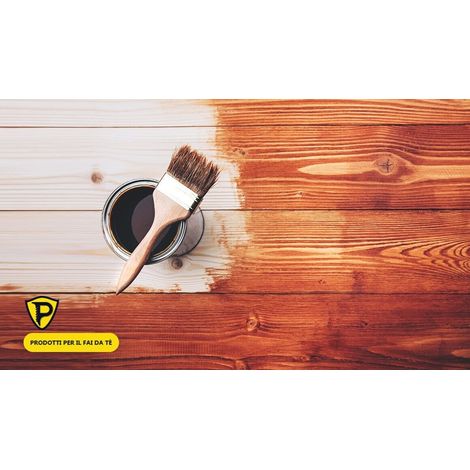 Impregnante o Cerato legno fungicida ad acqua per esterno professionale da 750ml – CERATO BIANCO N (1/3)