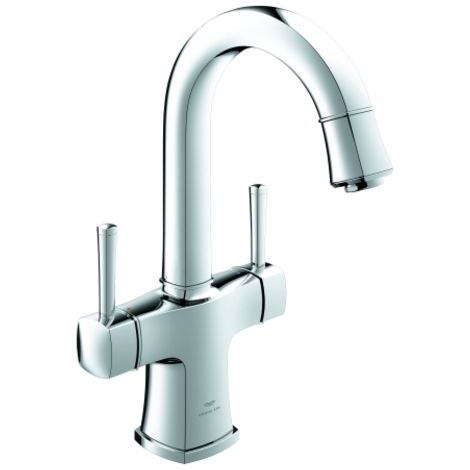 Grohe Grandera Batteria monoforo per lavabo Taglia L Cromo, 20666000 (1/2)