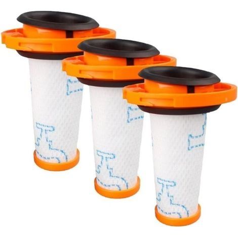 Cartouches filtrantes de rechange lavables pour X-Force Flex 9.60, lavables et réutilisables (paquet de 3) (1/3)