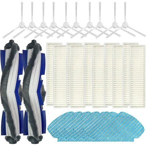 Pièces détachées pour aspirateur Explorer Série 60 RG7447 RG7455 RG7447wh RG7455WH : accessoires, brosse latérale et rouleau. (1/5)