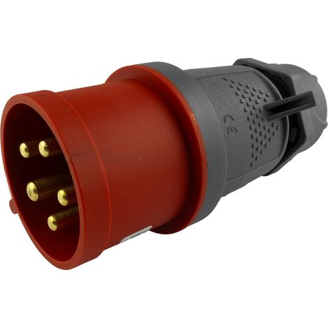 Spina di alimentazione portatile CEE 5P 32A 400V IP44 industriale (1/5)