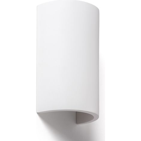 Aplique de Pared Yeso Round Vulni Blanco (1/5)