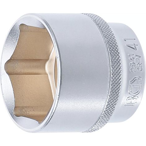 Douilles bgs technic pro torque carre 1/2 6 pans detail de 8 a 46 mm - douillescarrede12127 : douille 41 6 pans (1/4)