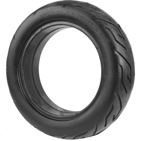 Pneus pour trottinette électrique 102.7-6.5 (70/60-6.5) à roulage à plat, accessoires pour pneus pleins de 10 pouces (1/5)