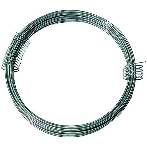 rotolo matassina bobina 50 mt di filo ferro acciaio zincato   1,8 mm legatura