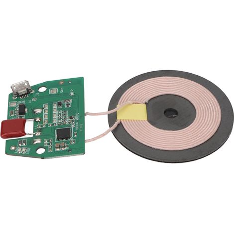 Module de charge sans fil QI, charge rapide, port Micro USB, bobine DIY pour circuit PCBA (1/5)