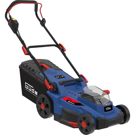 Tondeuse à Gazon sans Fil RM 36-0.37 (36 V, Easy-Energy-Exchange, Brushless, Tonte/ramassage/Mulching, Largeur de Coupe 370 mm, 6 Niveaux de Hauteur de Coupe, Sac de ramassage de 35 l, cale (1/5)