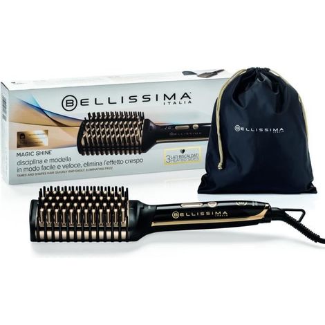 Bellissima Magic Shine Heißluftbürste Warm Schwarz, Gold 73 W 1,8 m (1/5)