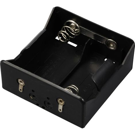 TRU COMPONENTS TC-13220740 Batteriehalter 2x Mono (D) Lötanschluss (L x B x H) 71 x 70 x 31 mm (1/2)