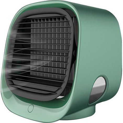 Ventilateur de bureau 300 ml avec climatiseur et port USB, petit format, 3 vitesses, idéal pour la maison, le bureau ou la chambre. (1/5)