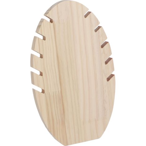 Présentoir à bijoux en bois pour bureau, organiseur de colliers, support de rangement (1/5)