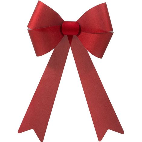 LAZO DE PAJA XL 60X38CM ROJO - Feeric lights & christmas (1/2)
