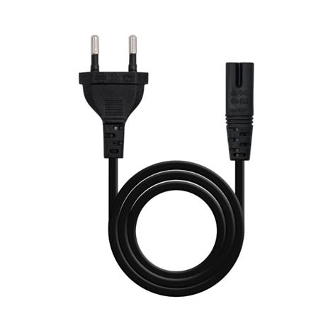 Nanocable Cable Alim. Forma 8 CEE7/16/M-C7/H, 2M