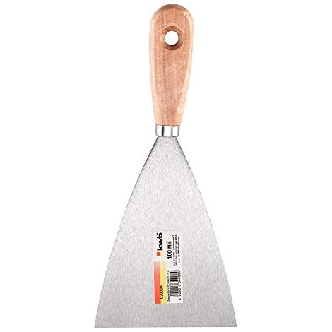 Herramienta de pintor kwb 030000 hoja 100 mm mango madera