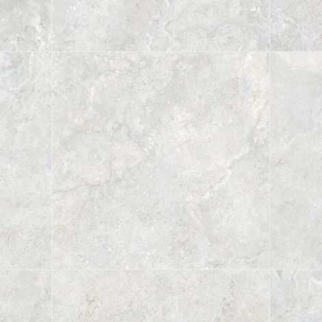Carrelage effet Travertin Gris Clair 90x90x0,9 cm In&Out Castorel - Sol et mur intérieur et Sol extérieur (vendu par carton de 1,62 m²) - RO'MA CARRELAGE (1/3)