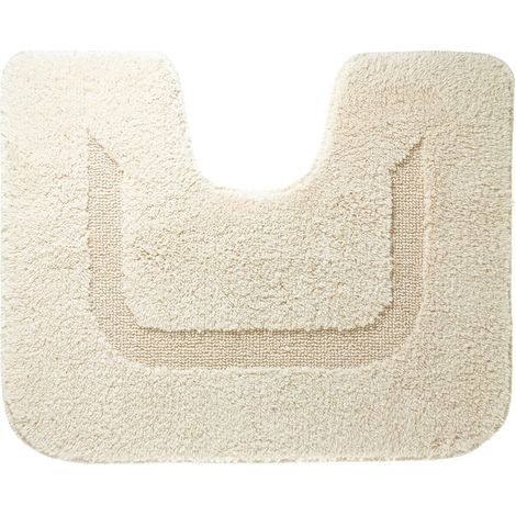 Cotton Nova, Tapis de Contour WC, Coton, 45 x 60 cm, Naturel (1/5)