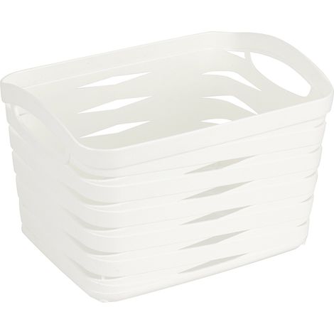 LINEA Kunststoffkorb 26x20x17cm 6,6l Creme