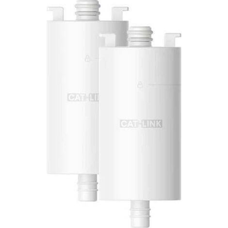 Lot de 2 filtres pour fontaine à chat CATLINK compatibles avec la fontaine à eau pour animaux de compagnie CATLINK W03, filtres de remplacement pour fontaine à eau pour chat