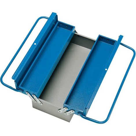 Werkzeugkasten unior metal tool box 3 Hebelsystem Doppelgriffe
